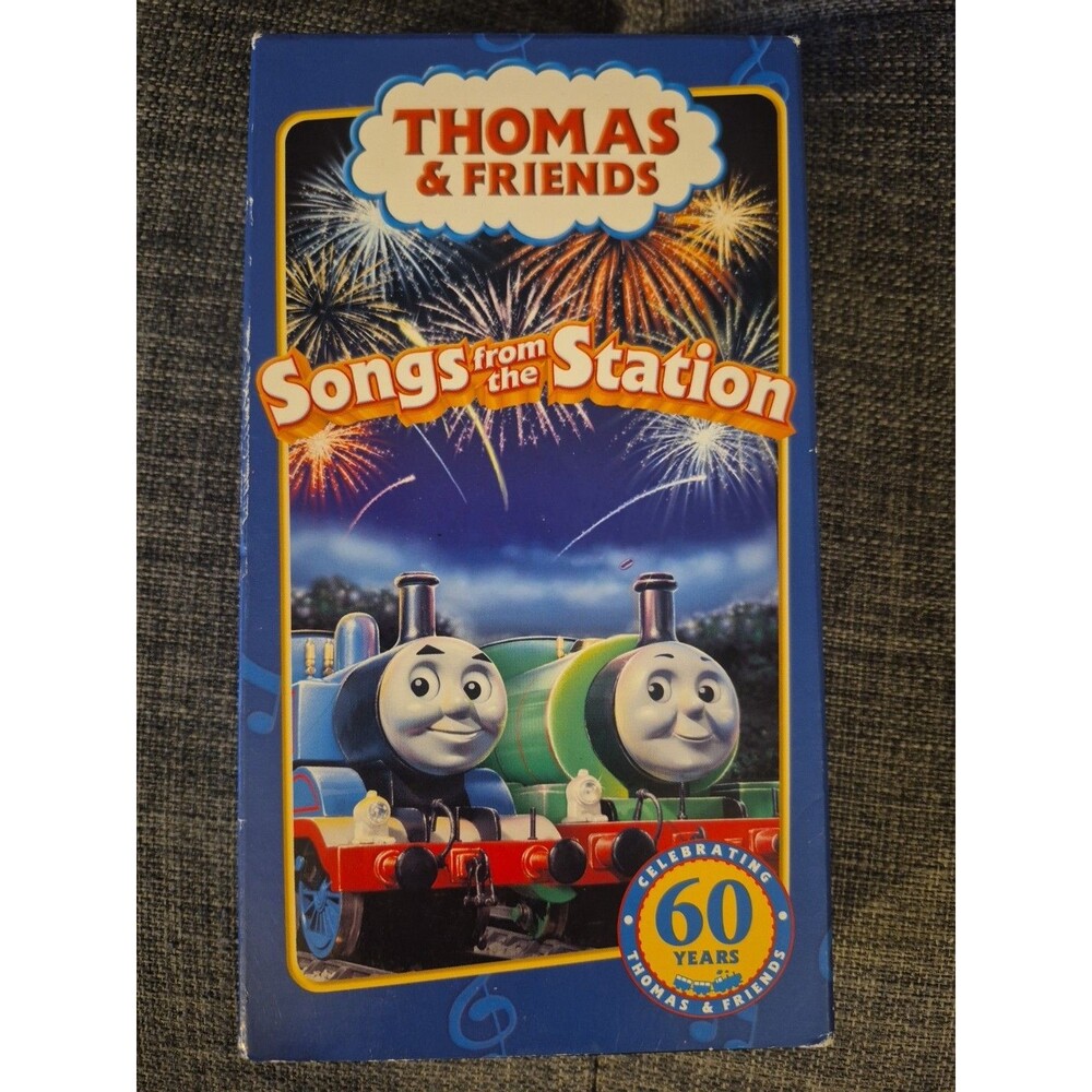 Thomas & Friends: Songs From The Station VHS Tape 2005 The Tank Engine 60 Years